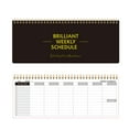 Ncandy 1X Plan BarBig Sale! 2025 Border New English Long Weekly Plan