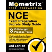 Nce Exam Preparation Secrets Study Guide - 2 Full-Length Practice Tests, Step-By-Step Review Video Paperback by Matthew Bowling Editor
