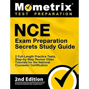 Pre-Owned NCE Exam Preparation Secrets Study Guide - 2 Full-Length Practice Tests, Step-by-Step Review Video Tutorials for the National Counselor Certification: [2nd Edition], 9781516730575, Paperback, 2nd edit