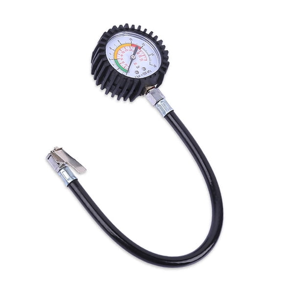 Ncheli Analog Tire Pressure Gauge 220 PSI 370 mm Hose