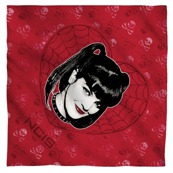 Ncis - Abby Heart - Bandana - 22" x 22"