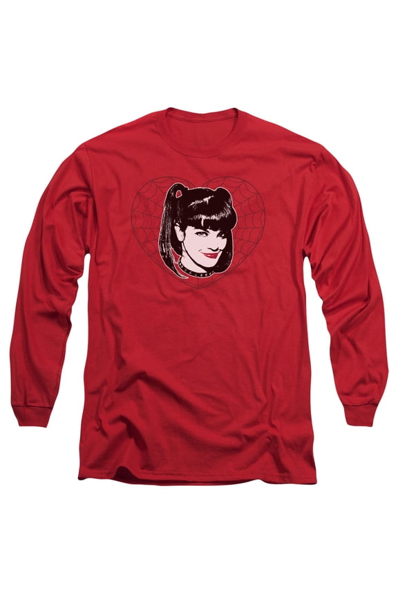 Ncis - Abby Heart - Long Sleeve Shirt - X-Large