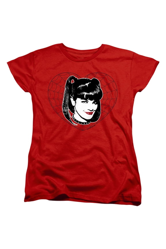 Ncis Abby Heart Women's T-Shirt Red