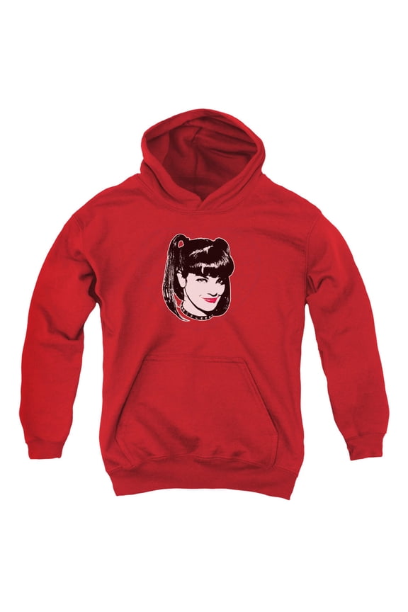Ncis - Abby Heart - Youth Hooded Sweatshirt - Large
