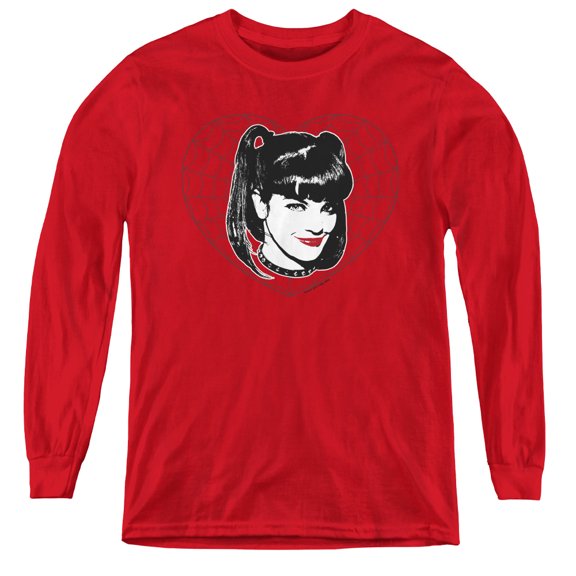 Ncis - Abby Heart - Youth Long Sleeve Shirt - Small