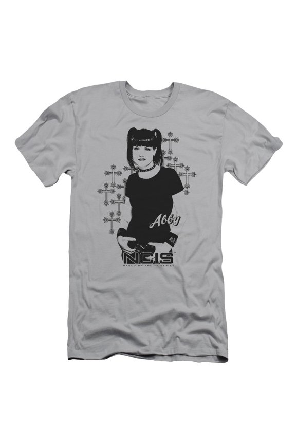Ncis Abby Sciuto Adult 30/1 T-Shirt Silver