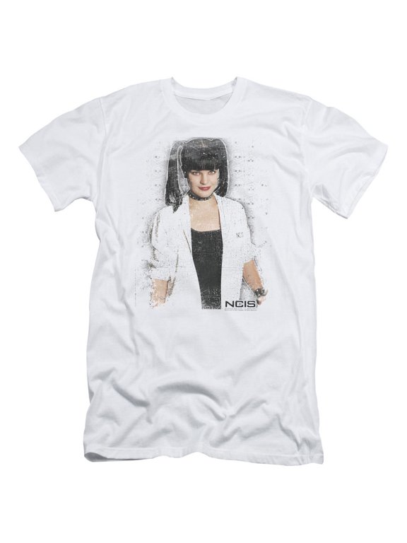 Ncis Abby Skulls Adult 30/1 T-Shirt White