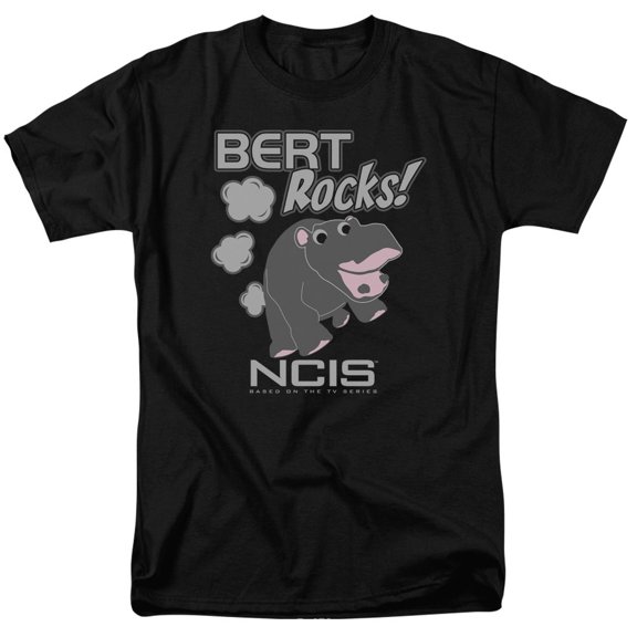 Ncis Bert Rocks Officially Licensed Adult T-Shirt 2XL