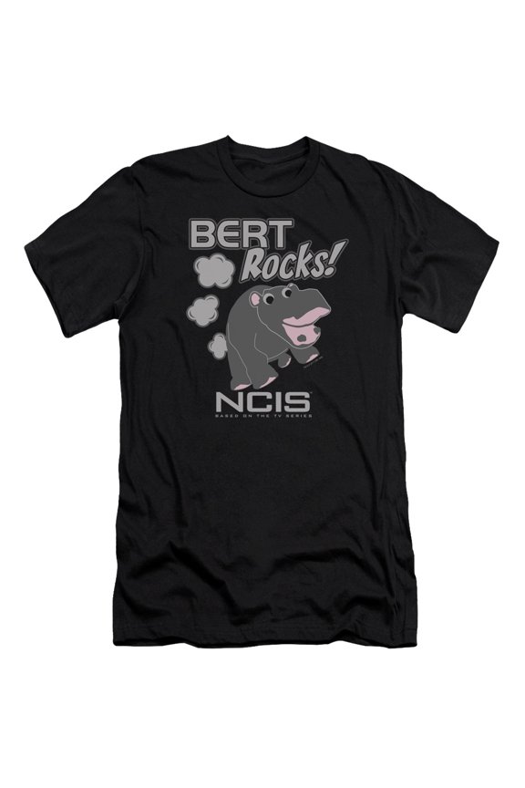 Ncis - Bert Rocks - Premium Slim Fit Short Sleeve Shirt - Medium