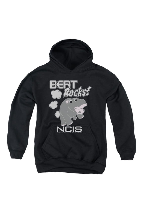 Ncis - Bert Rocks - Youth Hooded Sweatshirt - Small