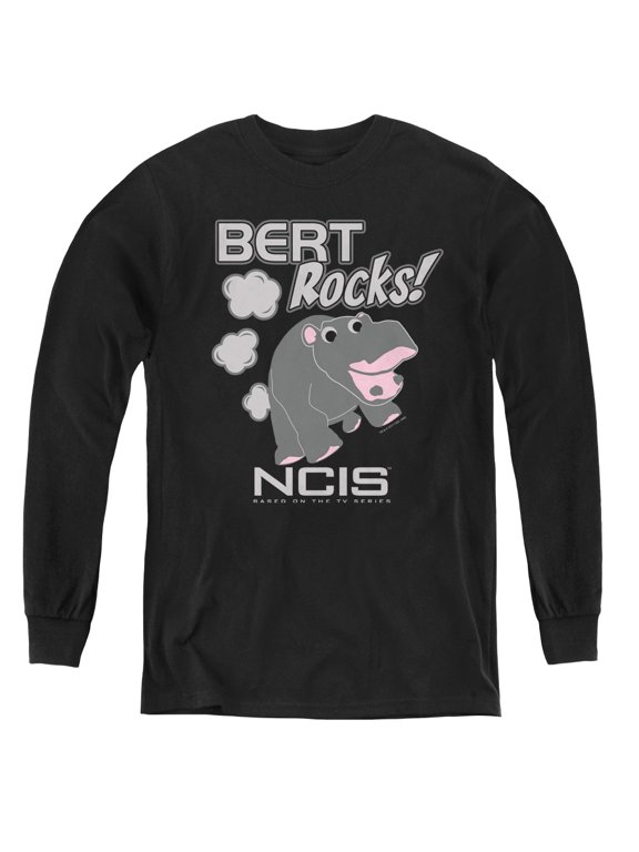 Ncis - Bert Rocks - Youth Long Sleeve Shirt - Large