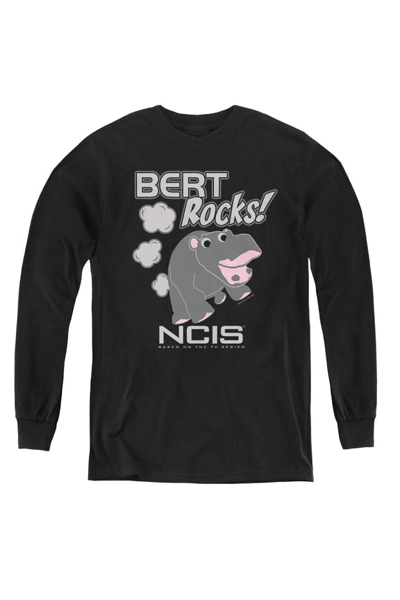 Ncis - Bert Rocks - Youth Long Sleeve Shirt - Large