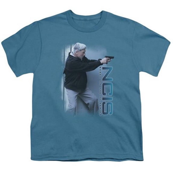 Ncis-Drop It - Short Sleeve Youth 18-1 Tee - Slate- Extra Large
