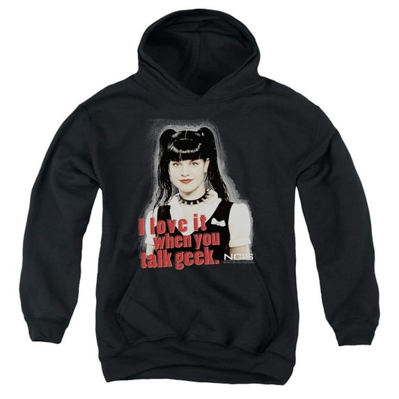 Ncis - Geek Talk - Youth Hooded Sweatshirt - Medium