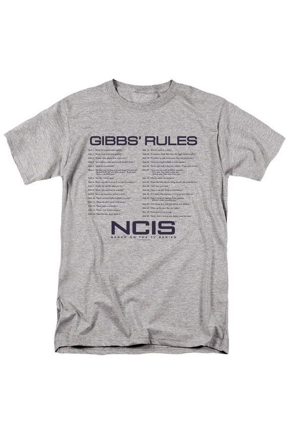 Ncis Gibbs Rules Officially Licensed Adult T-Shirt XL