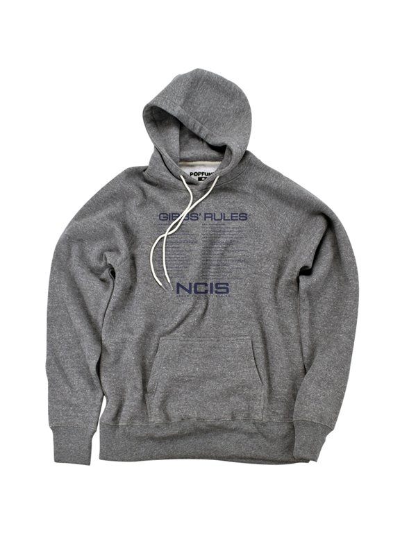 Gibbs Rules Unisex Adult Slim Fit Pull-Over Heather Hoodie, Athletic Heather, Small