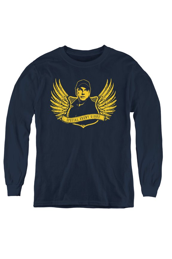 Ncis Go Navy Youth Long Sleeve T-Shirt Navy