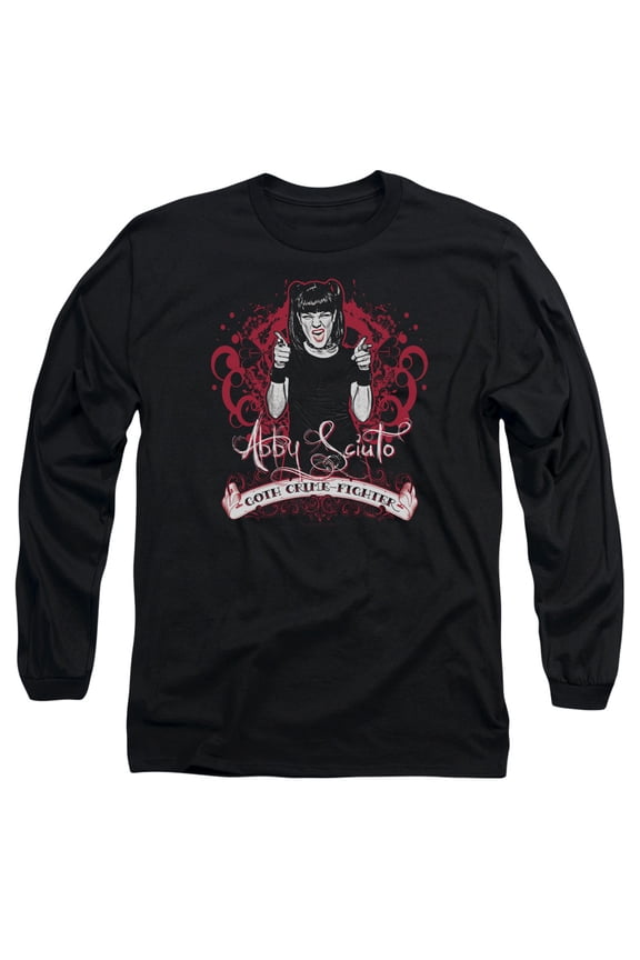 Ncis - Goth Crime Fighter - Long Sleeve Shirt - Small