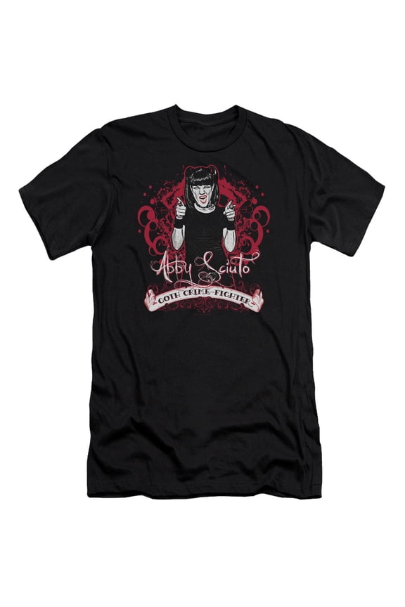 Ncis - Goth Crime Fighter - Premium Slim Fit Short Sleeve Shirt - X-Large