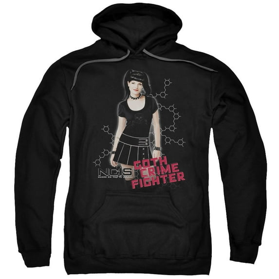 Ncis - Goth Crime Fighter - Pull-Over Hoodie - Large