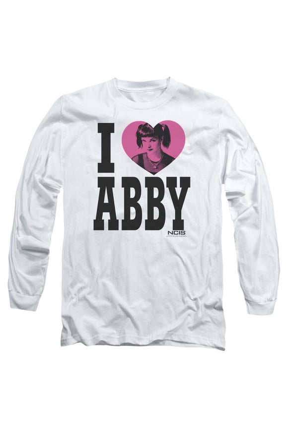 Ncis - I Heart Abby - Long Sleeve Shirt - Medium