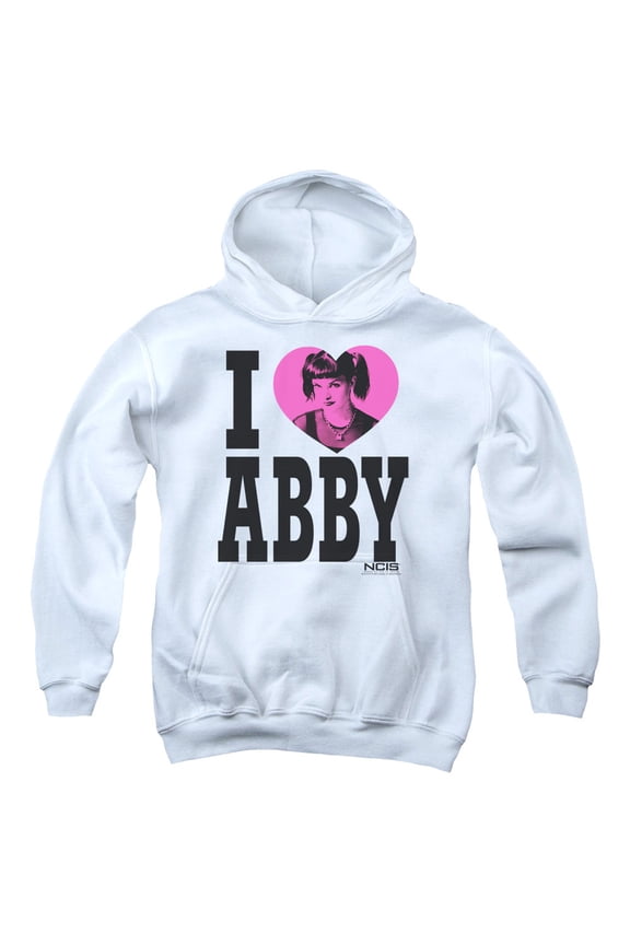 Ncis - I Heart Abby - Youth Hooded Sweatshirt - Small
