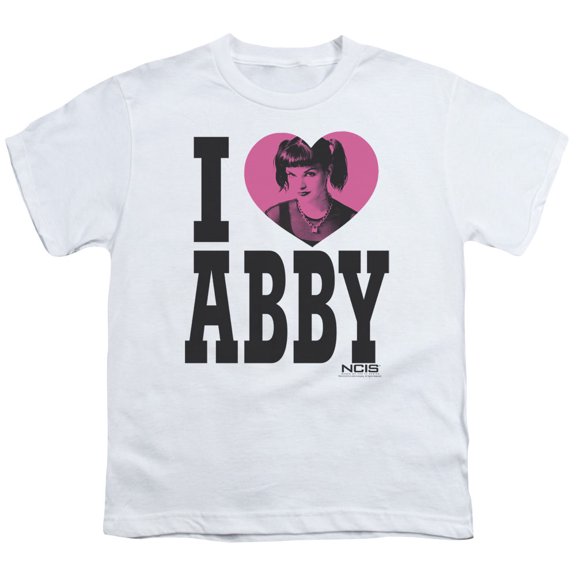 Ncis - I Heart Abby - Youth Short Sleeve Shirt - Large