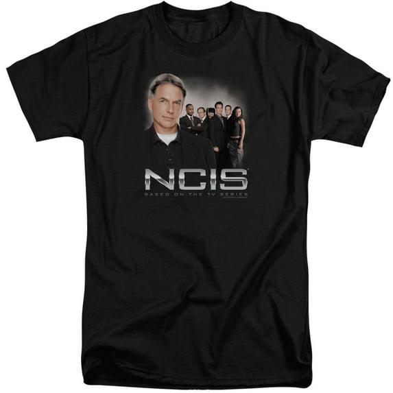 Ncis Investigators Adult Tall T-Shirt Black
