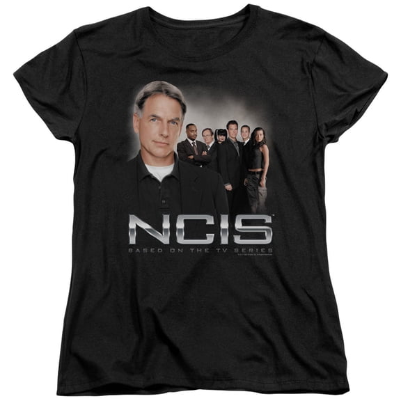 Ncis Investigators Women's T Shirt (Small) Black