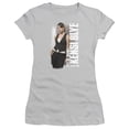 thumbnail image 1 of Ncis La Kensi Junior Women's Sheer T-Shirt Silver, 1 of 1