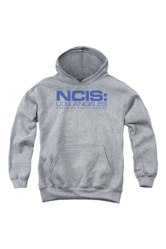 Ncis La Logo Youth Pullover Hoodie Sweatshirt Heather