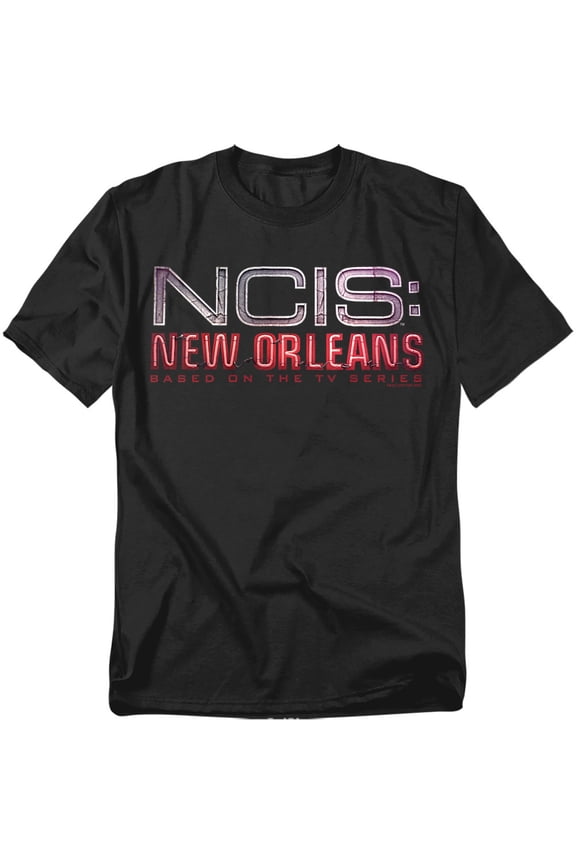 :New Orleans Neon Sign Officially Licensed Adult T-Shirt L