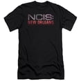 thumbnail image 1 of Ncis:New Orleans Neon Sign Premium Canvas Adult Slim Fit 30/1 T-Shirt Black, 1 of 1
