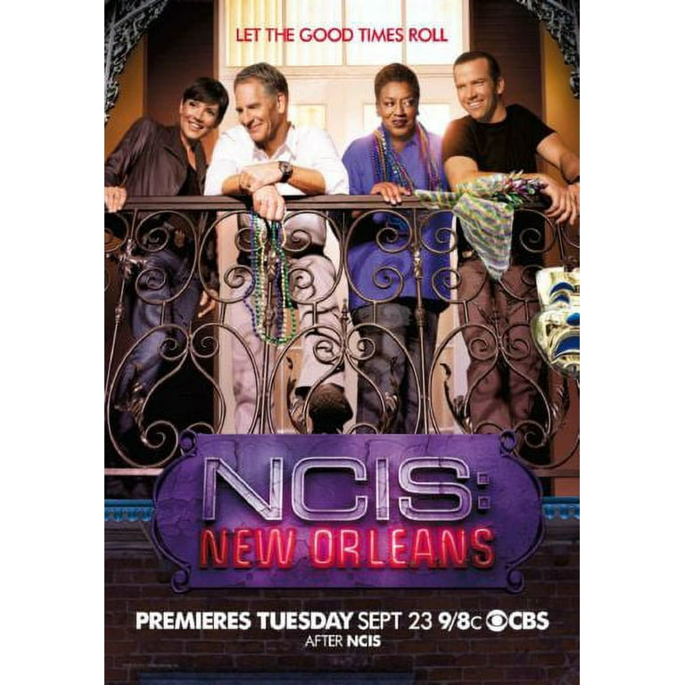 Ncis New Orleans Poster 12x16 Print on Metal Sign 12in x 16in Multi-Color  Square Adults Best Posters 