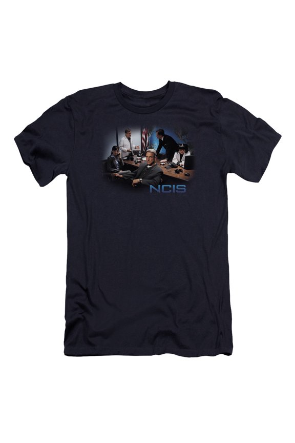 Ncis - Original Cast - Premium Slim Fit Short Sleeve Shirt - Large