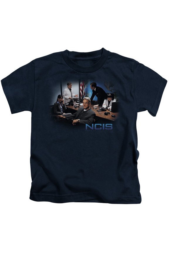 Ncis Original Cast Youth 18/1 T-Shirt Navy