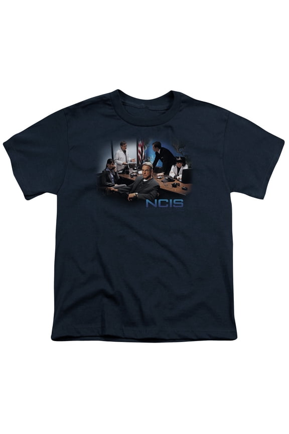 Ncis Original Cast Youth 18/1 T-Shirt Navy
