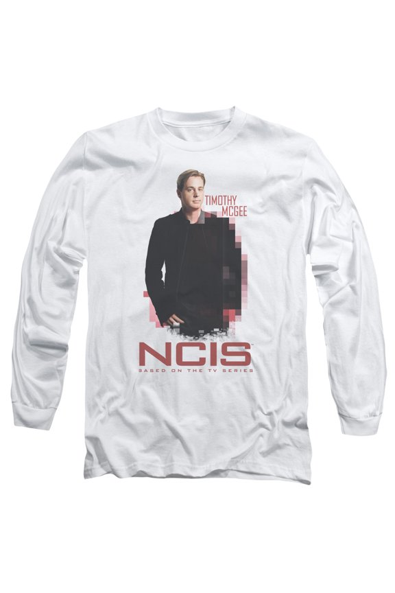 Ncis Probie Long Sleeve Adult 18/1 T-Shirt White