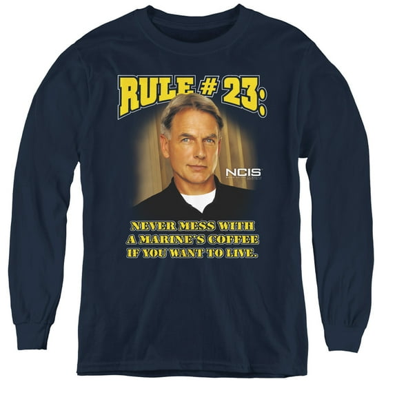 Ncis - Rule 23 - Youth Long Sleeve Shirt - Large
