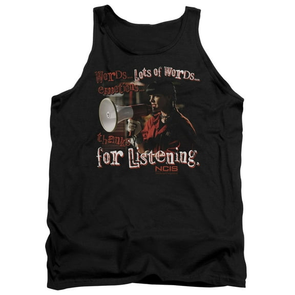 Ncis - Thanks For Listening - Tank Top - Large