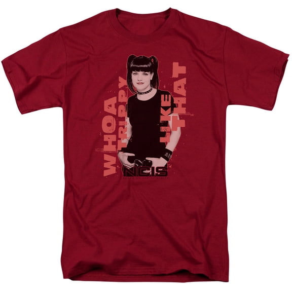 Ncis Trippy Adult 18/1 T-Shirt Cardinal