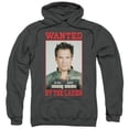 thumbnail image 1 of Ncis-Wanted - Adult Pull-Over Hoodie - Charcoal- Medium, 1 of 1