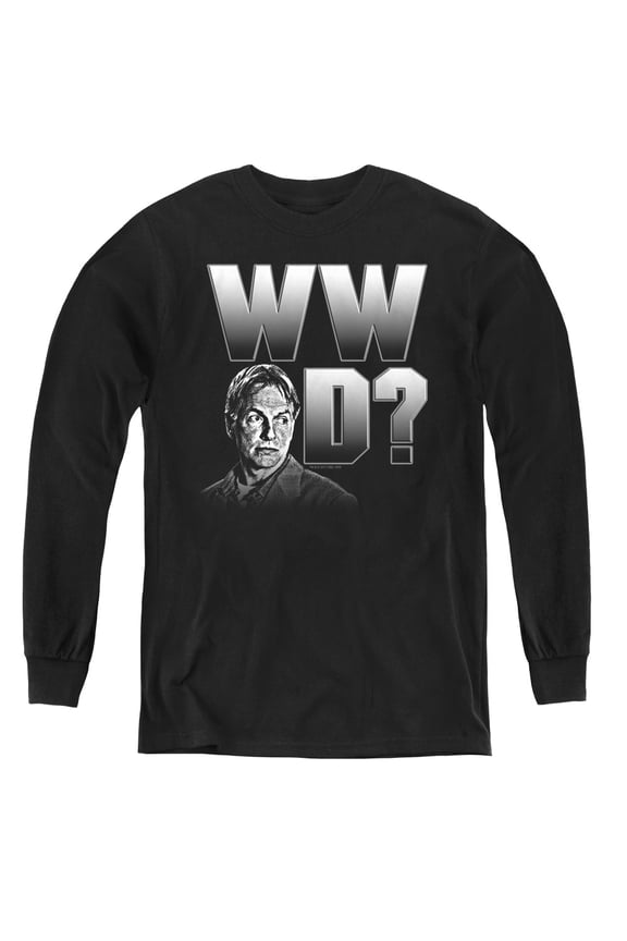 Ncis - What Would Gibbs Do - Youth Long Sleeve Shirt - Large