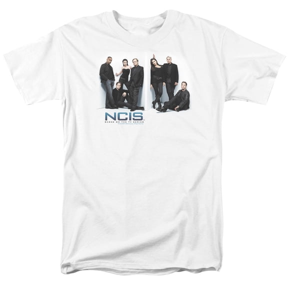 Ncis White Room Adult 18/1 T-Shirt White