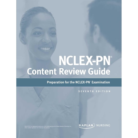 Pre-Owned Nclex-PN Content Review Guide- Kaplan Test Prep by Kaplan Nursing (Paperback), English
