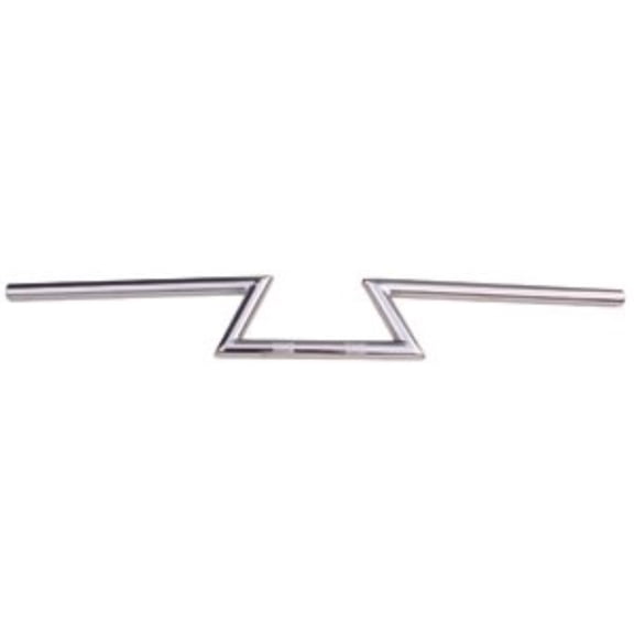 ncy handlebars (chrome, z bar, wide, 7/8"); universal