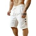 thumbnail image 1 of Ndbuld Men's Hiking Cargo Shorts Dress Lightweight 9" Outdoor Sports Work Shorts Golf Casual Hike Camping with 4 Pockets White XL, 1 of 7