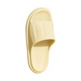thumbnail image 1 of Ndbuld Pillow Slippers for Women and Men Non Slip Quick Drying Shower Slides Bathroom Sandals Comfortable Soft Bottom Sandals Slippers Summer Indoor Home Bathroom Bath EVA Fashion Slippers Yellow, 1 of 3