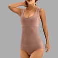 thumbnail image 1 of Ndbuld Shapewear for Women Women's 1PC Shapewear with Seamless Compression And Enhanced Plastic Compression Jumpsuit ,S-2XL,Brown,XXL, 1 of 1