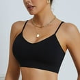 thumbnail image 1 of Ndbuld Sport Bras for Women Underwear for Women Big Chest Small And Thin No Steel Ring Gathering Comfortable Base Camisole Beautifu Adjustable Plus Size Bra Clothes, 1 of 4